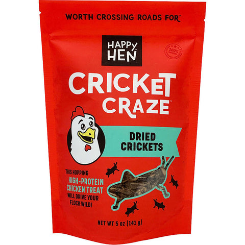 Happy Hen Cricket Craze 5 OZ Dried Crickets