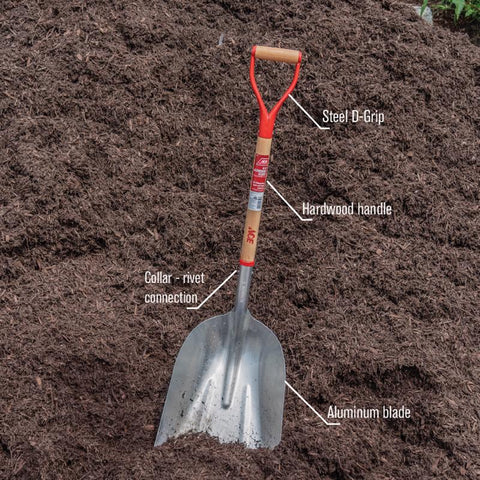 Ace Aluminum Scoop with D-handle, #12