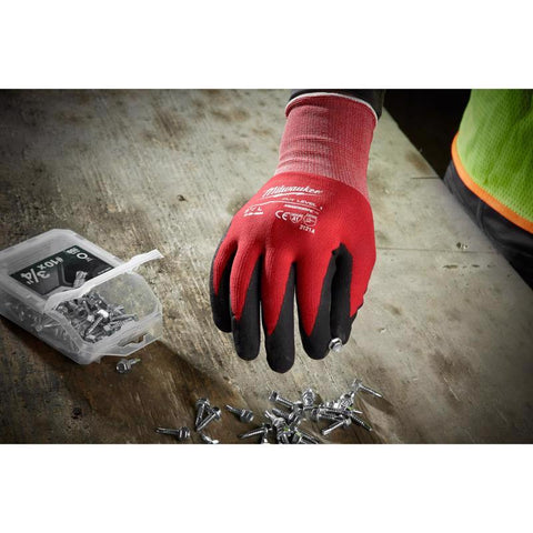 Milwaukee Cut 1 Cut Resistant Gloves, Nylon