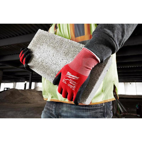 Milwaukee Cut 1 Cut Resistant Gloves, Nylon
