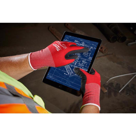 Milwaukee Cut 1 Cut Resistant Gloves, Nylon
