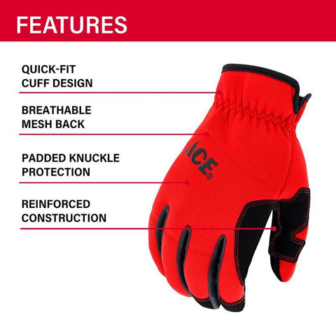 Ace Utility Gloves, Large, 1 Pair