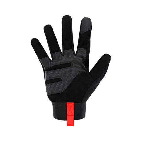 Ace Work Gloves, Large, Black/red