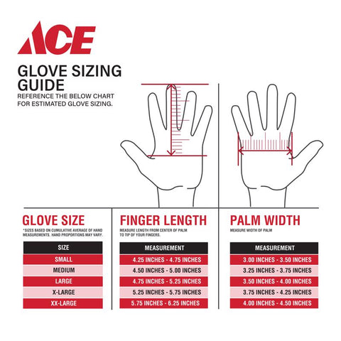 Ace High Impact Cut-resistant Gloves, Large