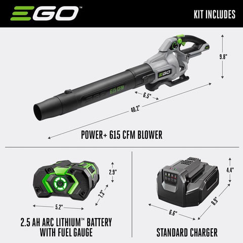 EGO Handheld Leaf Blower Kit, 615 CFM