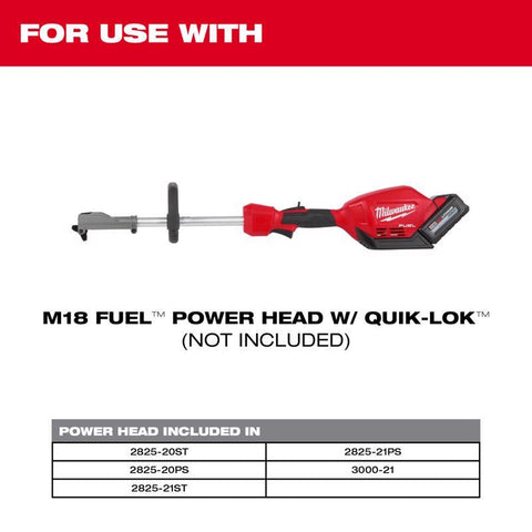 Milwaukee M18 FUEL Quik-Lok Brush Attachment, 48.75 Inch