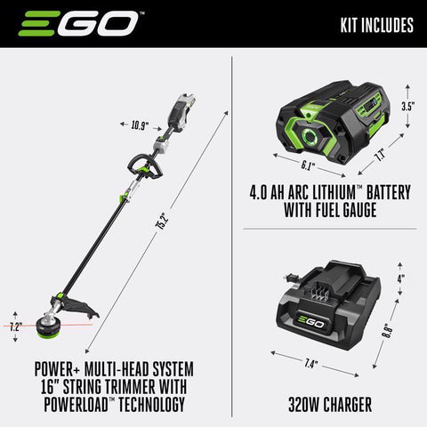 EGO String Trmmr 56v 4ah 16"