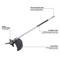 Milwaukee M18 FUEL Quik-Lok Brushcutter Attachment, 40.6 inch