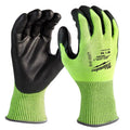 Milwaukee MED A4 HiVis Dip Gloves