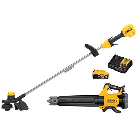 DeWalt 20V Blower Trimmer Kit
