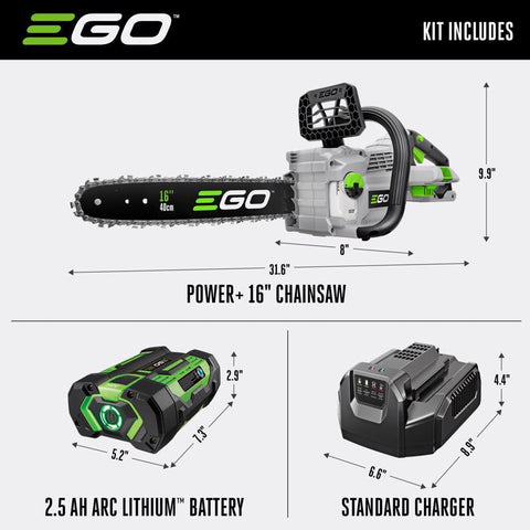 EGO Power+ Chainsaw Kit, 56 Volt