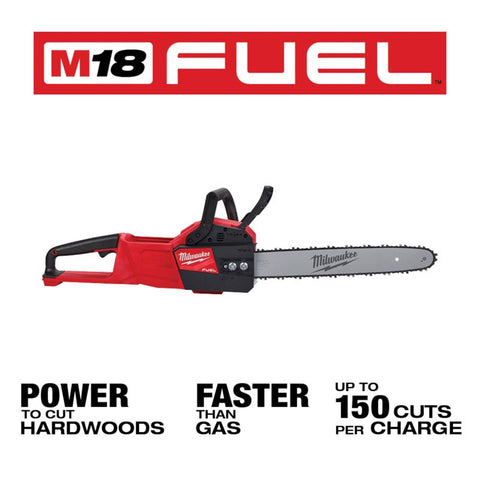 Milwaukee Battery Chainsaw, 16 Inch, 18 volt