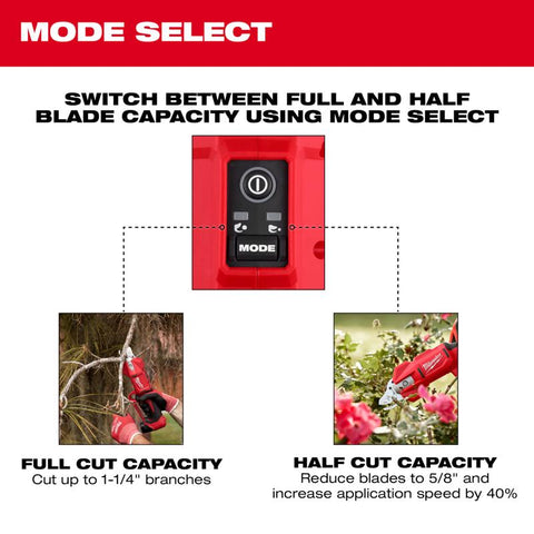 Milwaukee M12 Pruning Shears Kit