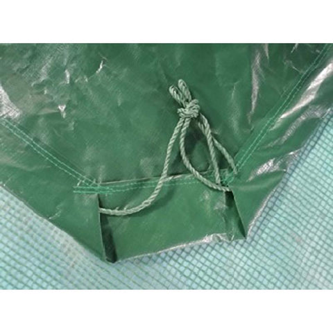 Ace Yard Tarp, Black/green, 8 FT X 8 FT