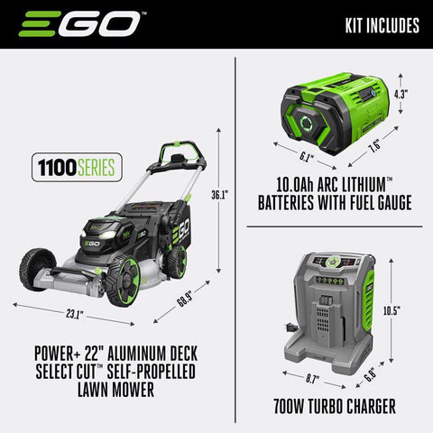 EGO Lwn Mwr Btry 56v