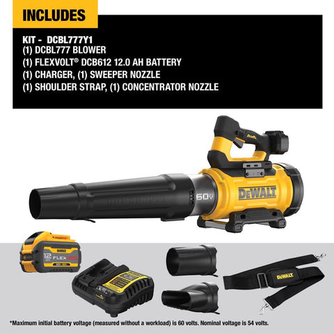 DeWalt 60V Premium Blower