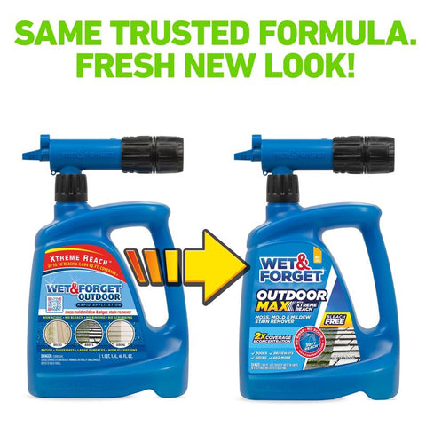 Wet & Forget Mold & Mildew Stain Remover, 48 OZ.