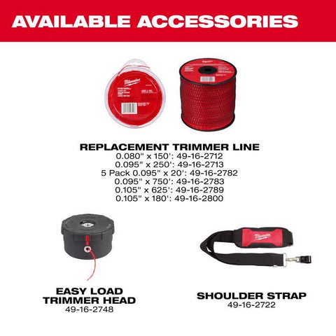 Milwaukee M18 17" DB Trimmer