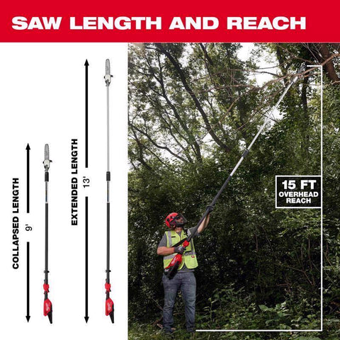 Milwaukee M18 Tele Pole Saw