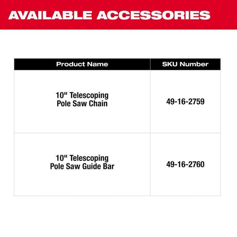 Milwaukee M18 Tele Pole Saw