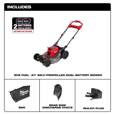 Milwaukee M18 21" Self-Pro Mower