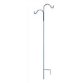 Living Accents Double Crook Shepherd's Hook Plant Hanger, 84"