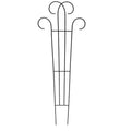 Living Accents Scrollwork Trellis, Black, 48"