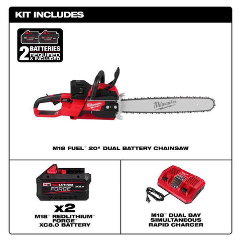 Milwaukee Mw Chainsaw Electric 20"