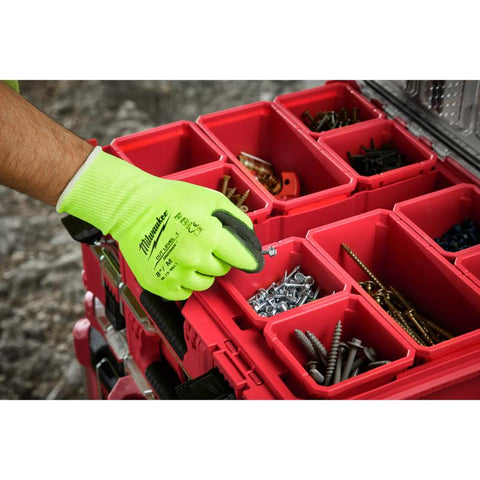 XL a3 Hivis Dip Gloves