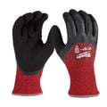 Milwaukee Dipped Gloves XL Blk/red