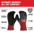 Milwaukee Dipped Gloves M Blk/red