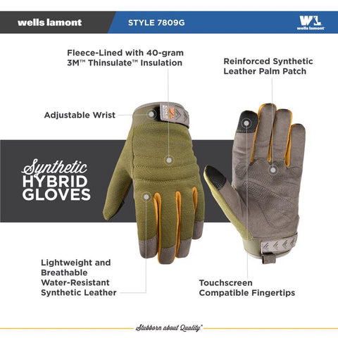 Winter Gloves M Olv Wome