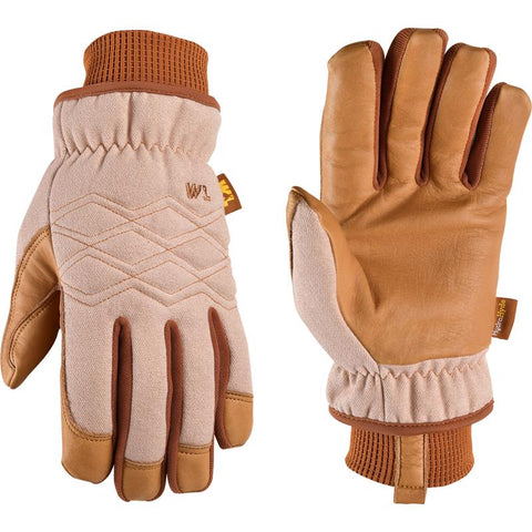 Wl Wrk Glove M Brwn Women