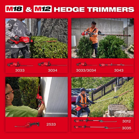 Milwaukee M18 24" Hedge Trimmer