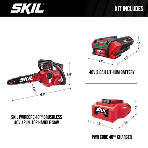 EGO Chainsaw Kt Top Hndl 40v