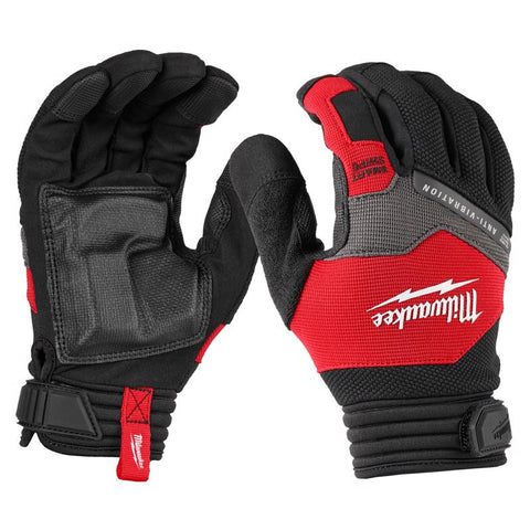 Milwaukee Anti-Vib Gloves XL Blk/R