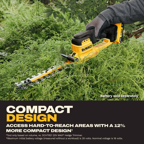DeWalt 8" Compact HedgeTrimmer