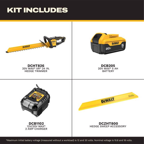 DeWalt 24" XR Hedge Trimmer