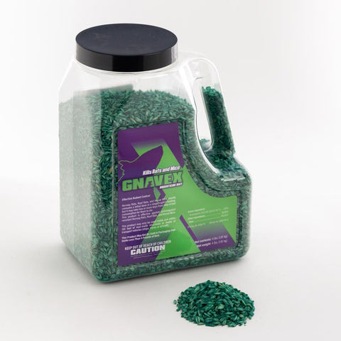 Gnavex Rodenticide Bait Pellets, 4 lb
