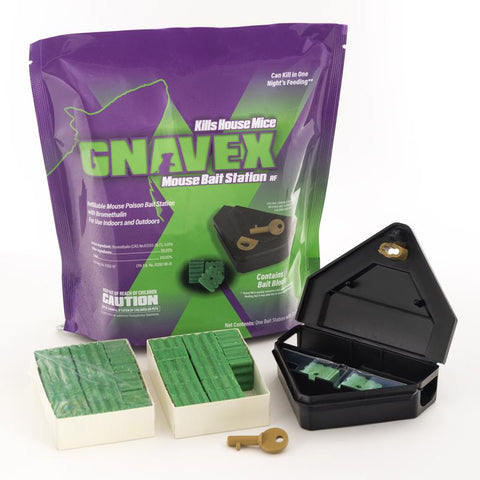 Gnavex Refillable Rodent Bait Station