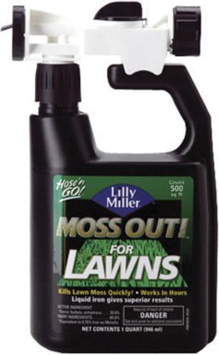 Lilly Miller Moss Out! Hose-End Moss Control, 32 oz