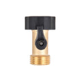 Ace Brass Hose Shutoff, 3/4"