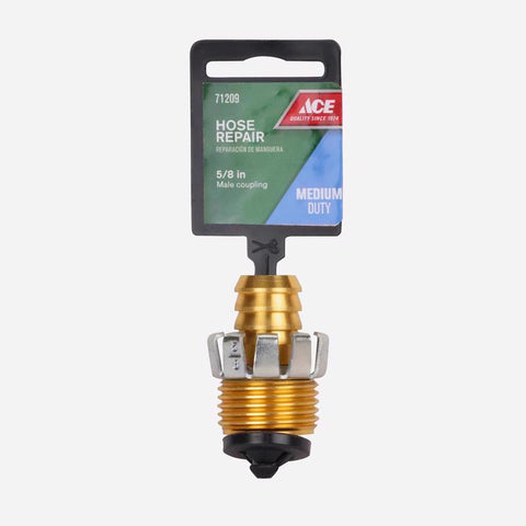 Ace Male Clinch Hose Coupling, 5/8 IN.