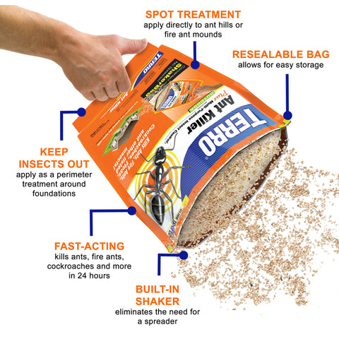 Terro® Outdoor Ant Killer Plus with Multi-purpose Insect Control, 3 LBS