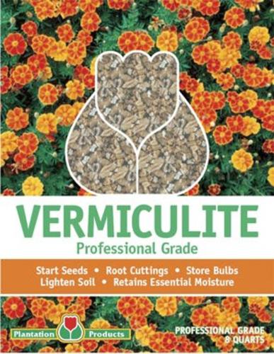 Plantation Professional Grade Vermiculite, 8 Quart