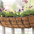 Living Accents Window Planter, 30", Black