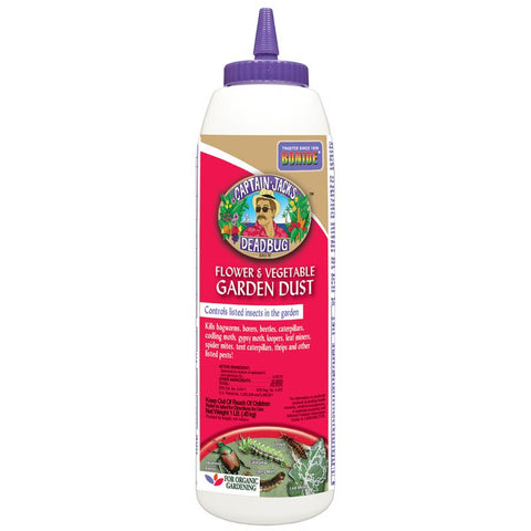 Captain Jack's Flower and Vegetable Garden Dust, 1.5 lb