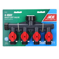 Ace Plastic 4-way Hose Connector
