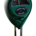 Hydrofarm 3-Way Moisture, Light & pH Meter