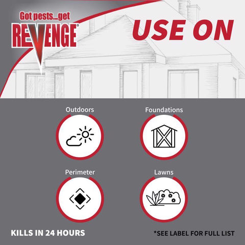 Bonide 45672 Revenge Ant Killer Granules, 4 lbs
